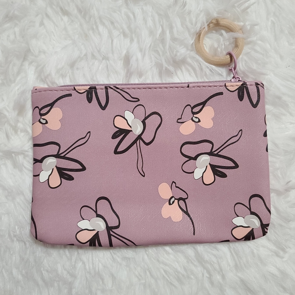 IPSY Purple Dragonfly Makeup Bag (NWOT)